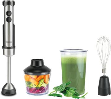 Staafmixer BOURGINI 1200W | Retourdeal 50% Korting, Witgoed en Apparatuur, Keukenmixers, Minder dan 1 liter, Ophalen of Verzenden