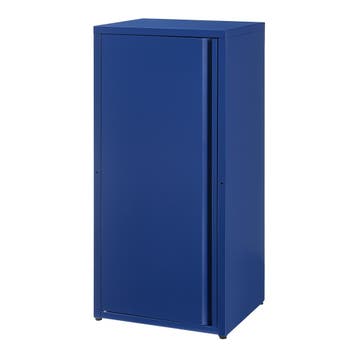 Metalen kast Burlöv 88x40x35 cm blauw [en.casa], Verzenden, Nieuw in verpakking