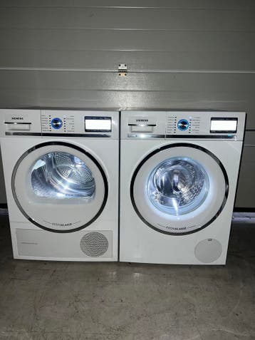 TOPSET! SIEMENS 9KG WASMACHINE SIEMENS 9KG WARMTEPOMPDROGER!, Witgoed en Apparatuur, Minder dan 85 cm, 8 tot 10 kg, Ophalen of Verzenden