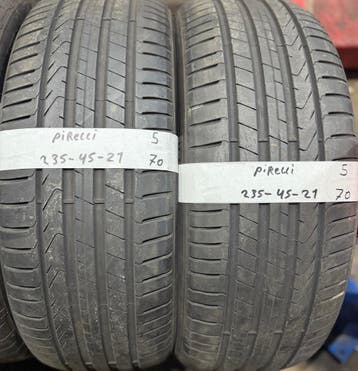 2x235-45-21 Pirelli Zomer 2x5m €70 Per Band 235 45 21, Ophalen, Gebruikt, 21 inch, 235 mm