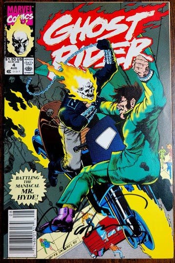 Ghost Rider (Vol. 2) #4 - Signed by Mark Texeira + COA and, Nieuw