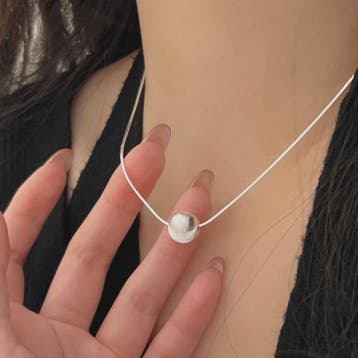 Eenvoudige 925 Sterling Zilveren Ketting met Kralen Hanger -, Sieraden, Tassen en Uiterlijk, Kettingen, Verzenden, Nieuw