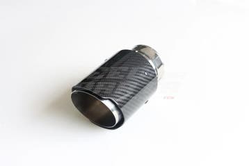 Glossy Carbon Exhaust Tip 101mm, Ophalen of Verzenden, Nieuw