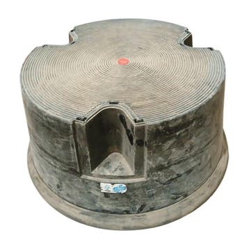 Opstap krukje, 22 cm hoog, met zwenkwieltjes, gebruikt, Ophalen of Verzenden, Gebruikt