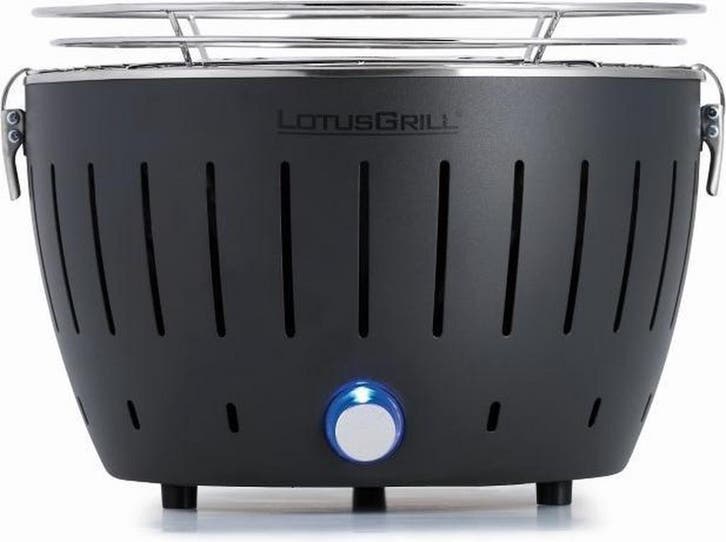 LotusGrill Mini - Ø292mm - Antraciet, Tuin en Terras, Houtskoolbarbecues, Verzenden