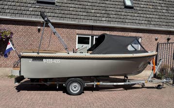 Dream 600 Tender met Honda 40 pk | Nieuwstaat | 2025, Zo goed als nieuw, Afdekzeil, Benzine, Tender
