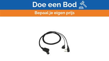 Bieden: Icom EMC-11 Clip Microphone with Earphone for Handh, Ophalen of Verzenden, Nieuw, Communicatie