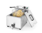 Hendi Friteuse | Aftapkraan | 8L | 230V | 305x515x354mm, Ophalen of Verzenden, Nieuw in verpakking