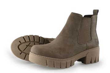 Rieker Chelsea boots in maat 39 Beige, Verzenden, Beige, Overige typen, Zo goed als nieuw