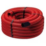 Frankische mantelbuis met trekdraad en koppelstuk 75mm rood, Ophalen of Verzenden, Nieuw