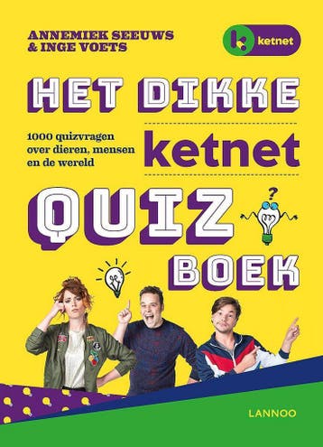Het dikke Ketnet quizboek 9789401443036 Annemiek Seeuws, Boeken, Kinderboeken | Jeugd | 10 tot 12 jaar, Verzenden, Zo goed als nieuw