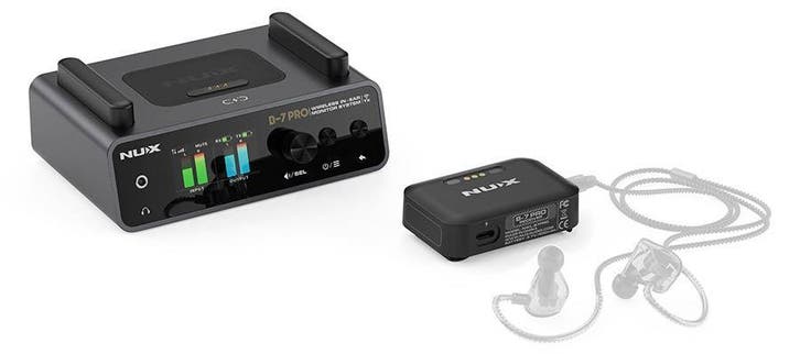 NUX B7Pro Wireless In Ear Monitor System | Music Department, Muziek en Instrumenten, Versterkers | Keyboard, Monitor en PA, Overige typen