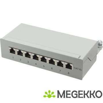 LogiLink NP0018 patch paneel 8 poorten, Verzenden, Nieuw