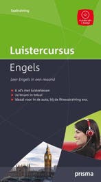 Prisma Luistercursus Engels | 9789000301454 | Willy, Zo goed als nieuw, Willy Hemelrijk