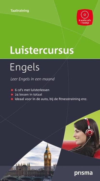 Prisma Luistercursus Engels | 9789000301454 | Willy, Boeken, Literatuur, Zo goed als nieuw