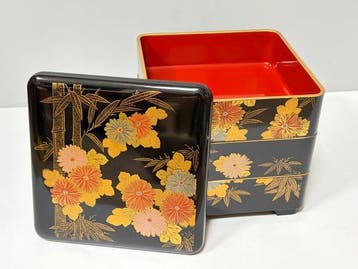 Wajima-nuri (Wajima lacquerware) - Doos - Elegante Japanse