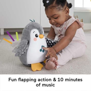 Fisher-Price Flap &amp; Wobble Penguin - 20 cm hoog -, Ophalen of Verzenden, Zo goed als nieuw