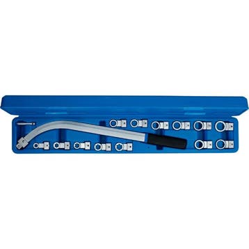 Brilliant Tools V-snaar- en spanrolsleutelset 15-delig, Verzenden, Nieuw
