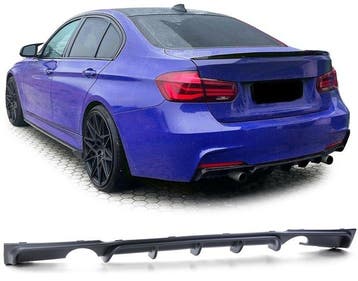 Performance look diffuser mat zwart 335i en 340i look pas..., Verzenden, Nieuw