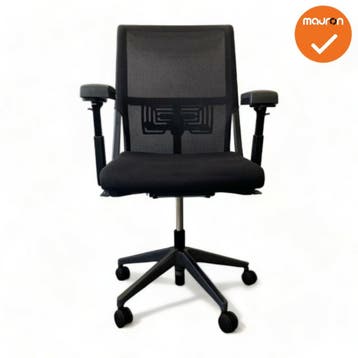 Haworth Comforto 59 - Stoffering naar keuze - Netweave ru..., Werkplek, Ophalen of Verzenden, Gebruikt, Stoel