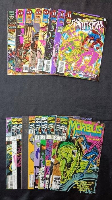 Morbius, Scarlet Spider - 18 Comic - Eerste druk, Boeken, Strips | Comics