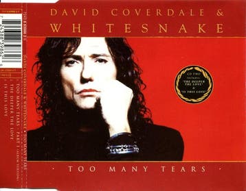 cd single - David Coverdale - amp; Whitesnake â Too Man., Verzenden, Zo goed als nieuw, Rock en Metal