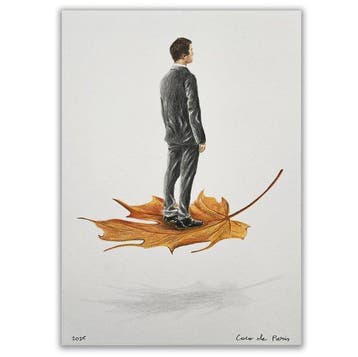 Coco de Paris - Flying on a leaf