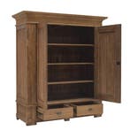 Landelijke klassieke kast, kledingkast, legkast, linnenkast, Ophalen of Verzenden, Nieuw