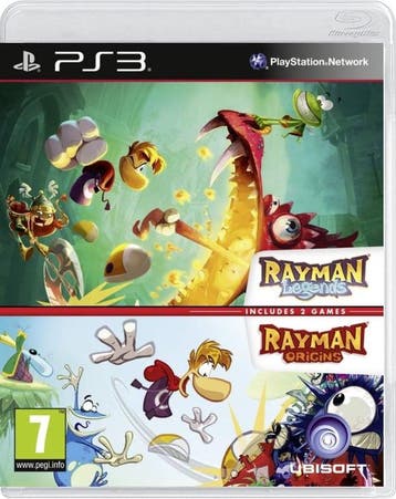 Rayman Legends + Rayman Origins [PS3], Ophalen of Verzenden, Nieuw