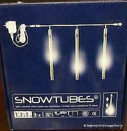 LED Snowtube Starter set met 3 tubes kerstverlichting, Ophalen of Verzenden, Nieuw