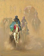 Hocine Ziani (1953) - Bédouins, La caravane
