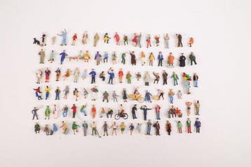 Preiser, Noch, Merten, Faller... H0 - Modeltreinfiguren, Nieuw