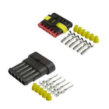 AMP superseal verbindingsset 6-pins, 1.50mm², Ophalen of Verzenden, Nieuw
