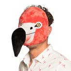 Pluche masker Flamingo (roze), Verzenden, Nieuw