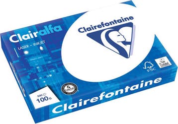 A3 papier 100 gram pak 500 vel Clairefontaine Clairalfa, Verzenden, Nieuw, Clairefontaine