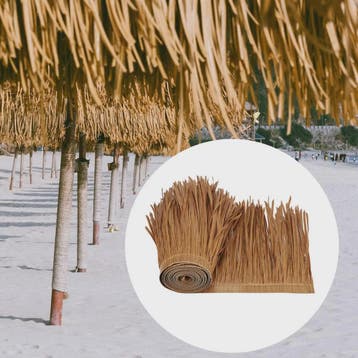 Kunstriet Dakbedekking voor Parasols & Tuinhuisjes - 100x50c, Doe-het-zelf en Verbouw, Dakpannen en Dakbedekking, Verzenden, Nieuw