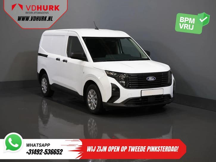 Ford Transit Courier | Zakelijke Lease v.a. €364.57 pm, Auto's, Bestelauto's, Lease, Automaat, Financial lease, Benzine, Wit, Gebruikt