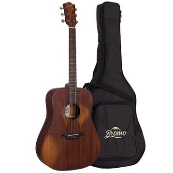 Bromo BAR1HM Dreadnought All Solid Akoestische Gitaar, Ophalen of Verzenden, Nieuw