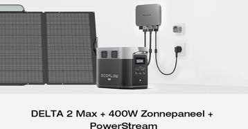 EcoFlow DELTA 2 Max Power Station, Ophalen of Verzenden, Zo goed als nieuw