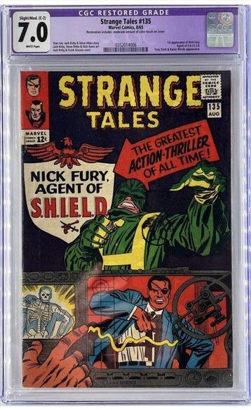 Strange Tales - #135 - 1st App Nick Fury S.H.I.E.L.D. 1st, Boeken, Nieuw