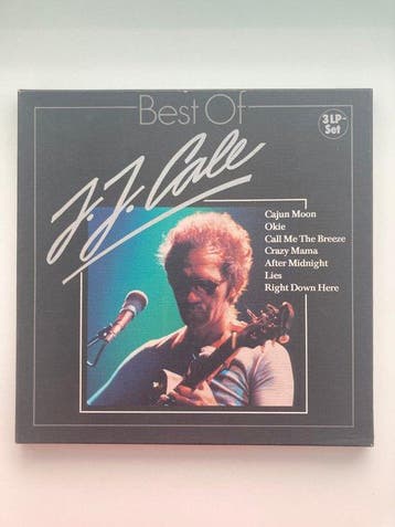 JJ Cale - Best Of J.J. Cale - Box Set - 3 x LP album (triple, Cd's en Dvd's, Nieuw in verpakking