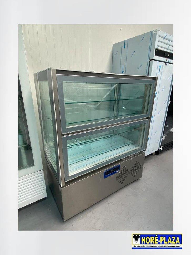 Diamond koelvitrine KUB/52AV-LIQ | 540L | 2 deuren, Zakelijke goederen, Horeca | Keukenapparatuur, Nieuw zonder verpakking, Koelen en Vriezen