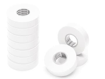 Nitto tapes nitto isolatietape 1 rol tape, 19mm x 20m, wit, Verzenden, Nieuw