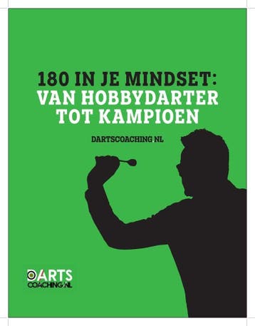 Dartboek - Dartscoaching - 180 In Je Mindset (Boeken, Media), Ophalen of Verzenden, Nieuw