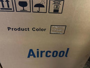 AIRCOOL JC 103-A23 wijnkoeler wijnkast wijnkoelkast met, Ophalen of Verzenden, Gebruikt