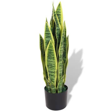 vidaXL Kunst sanseveria plant met pot 65 cm groen, Verzenden, Nieuw