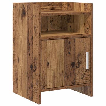 vidaXL Nachtkastjes Oud hout 40 x 36 x 60 cm Bewerkt hout, Minder dan 45 cm, Verzenden, Nieuw, 55 tot 70 cm