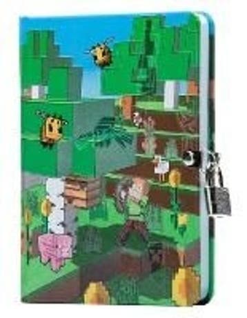 Minecraft: Mobs Glow-In-The-Dark Lock & Key Diary, Boeken, Verzenden, Nieuw