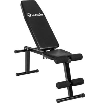 Multihoek halterbank - zwart, Sport en Fitness, Fitnessmaterialen, Verzenden, Nieuw