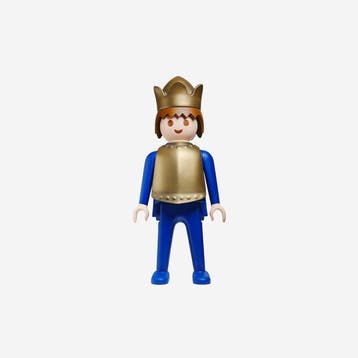 Playmobil - sculptuur, Roi Playmobil - 43 cm - Plastic, Antiek en Kunst